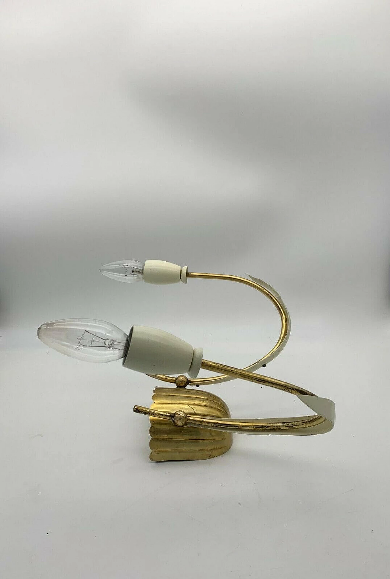 Pair of Stilnovo-style wall lights, 1950s 2