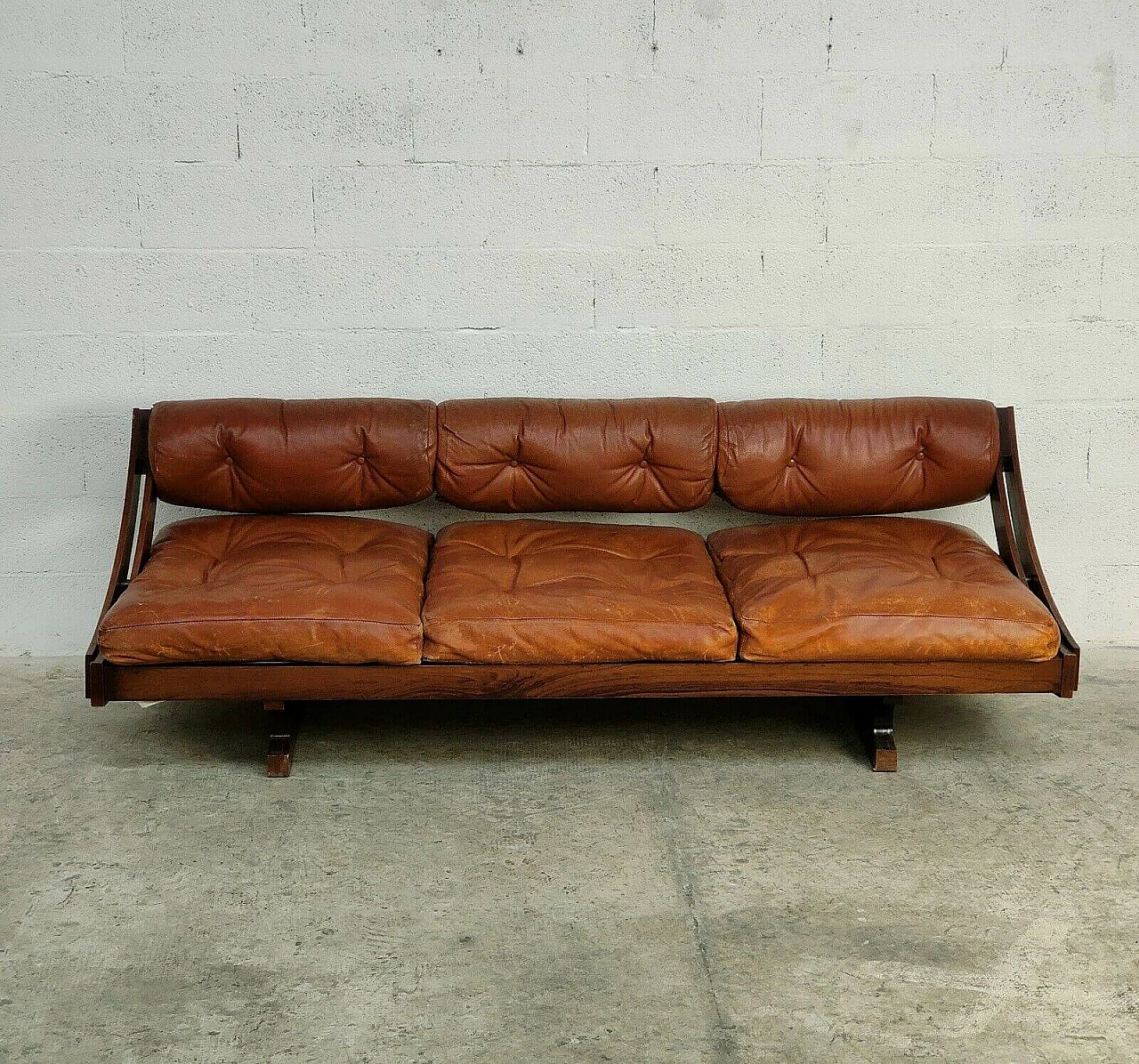GS 195 sofa bed by Gianni Songia for Sormani, 1960s 1