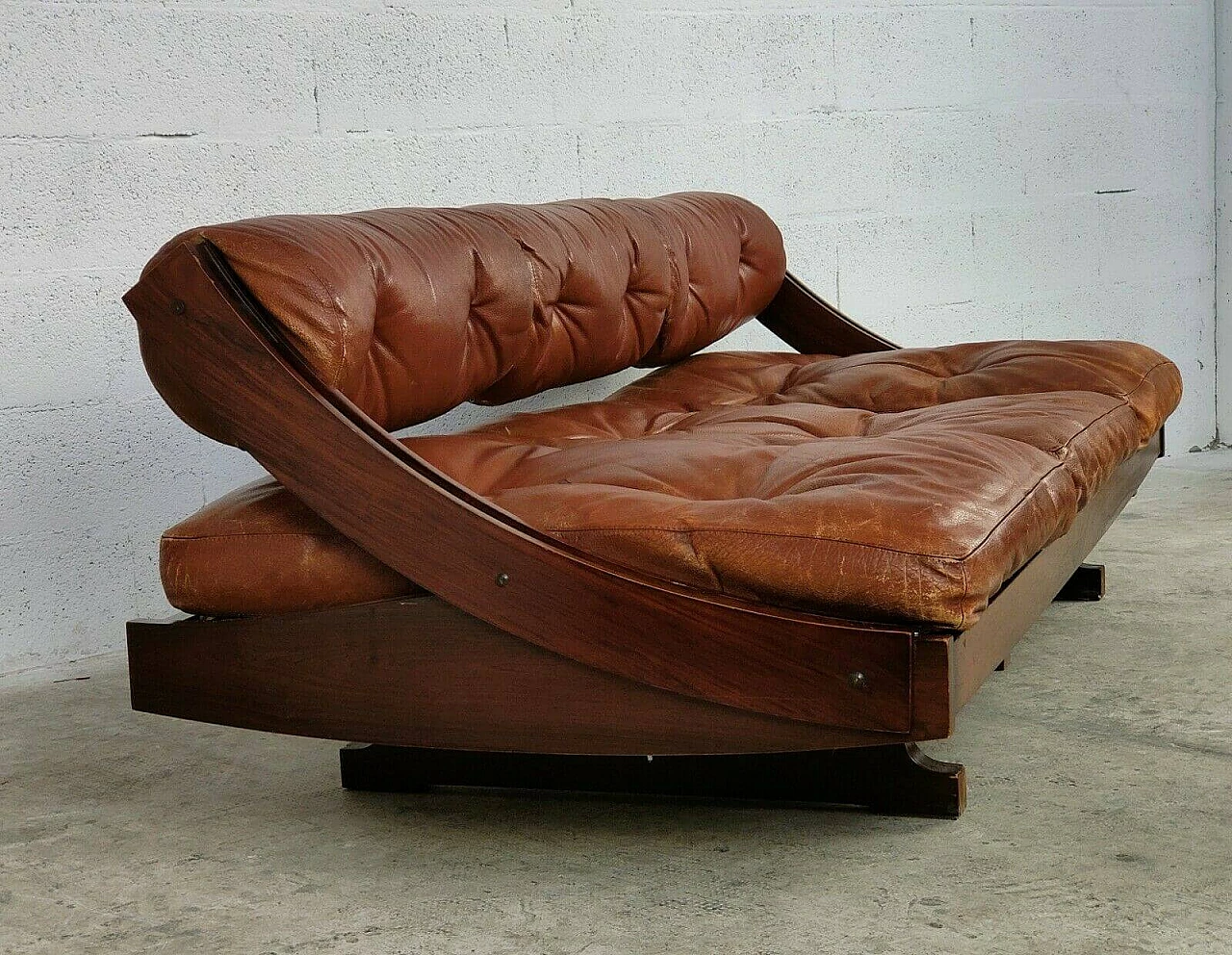 GS 195 sofa bed by Gianni Songia for Sormani, 1960s 5