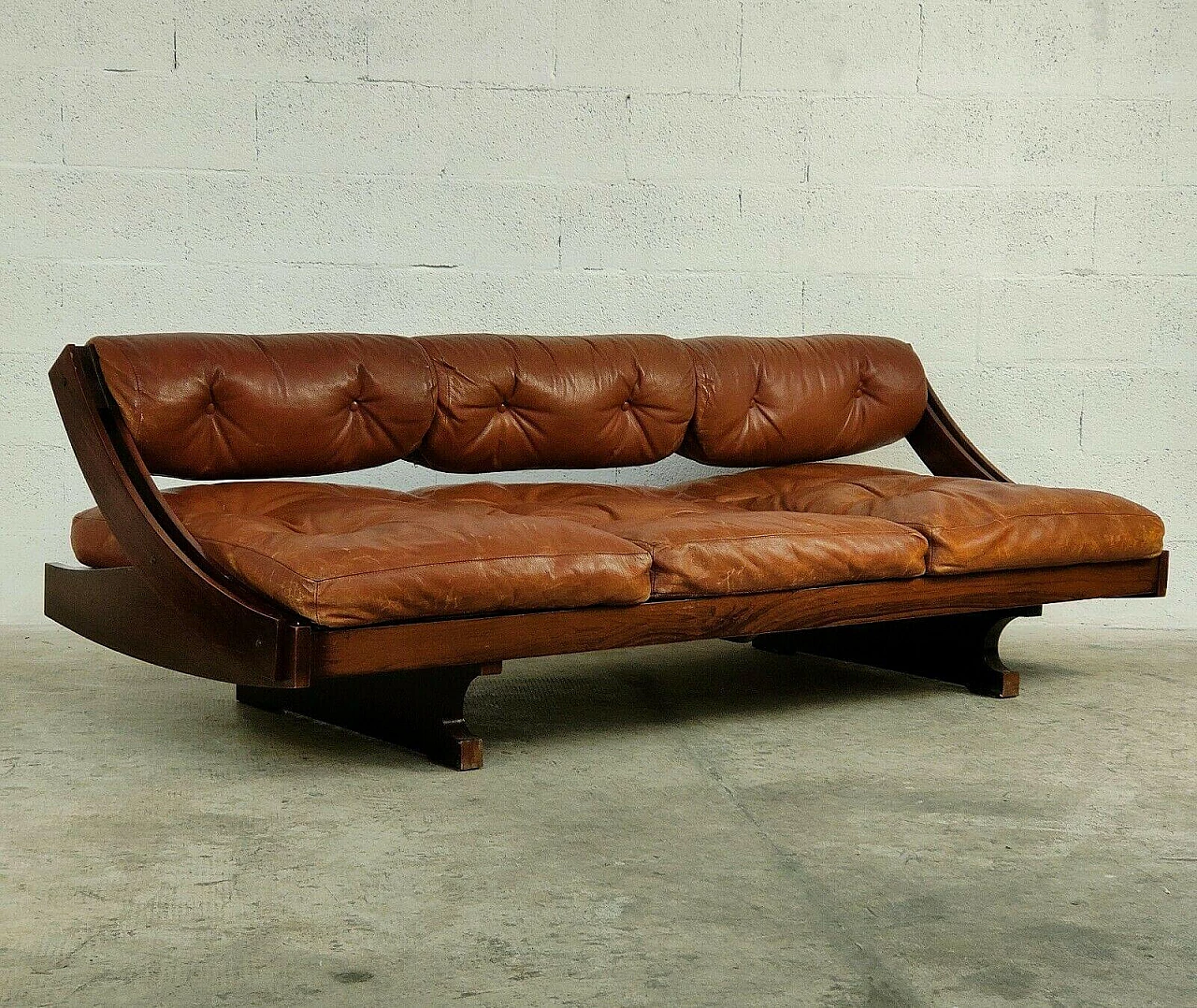 GS 195 sofa bed by Gianni Songia for Sormani, 1960s 11
