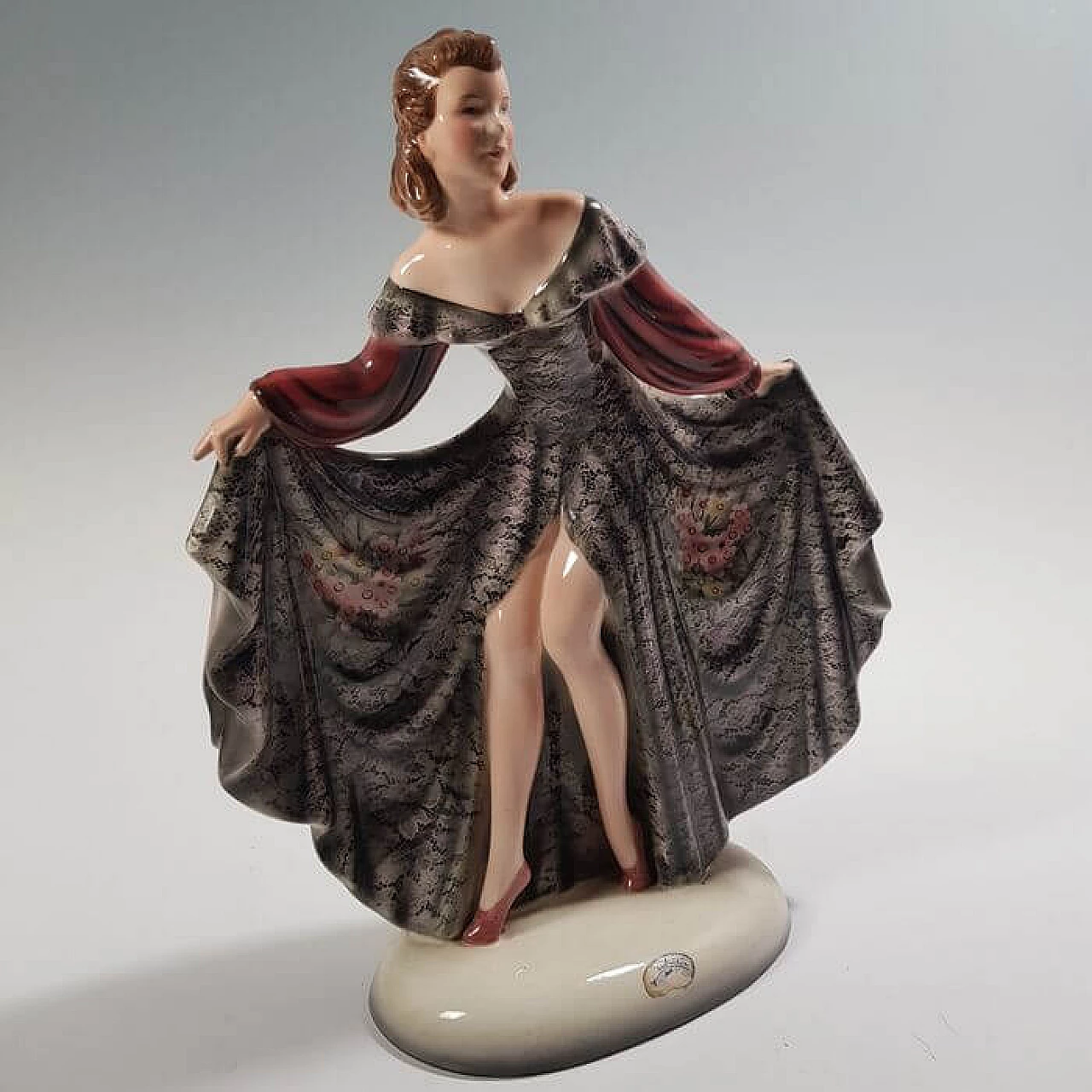 Goldscheider ceramic sculpture of a ballerina, 1920s 2