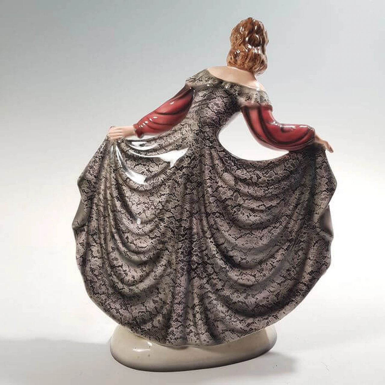 Goldscheider ceramic sculpture of a ballerina, 1920s 3