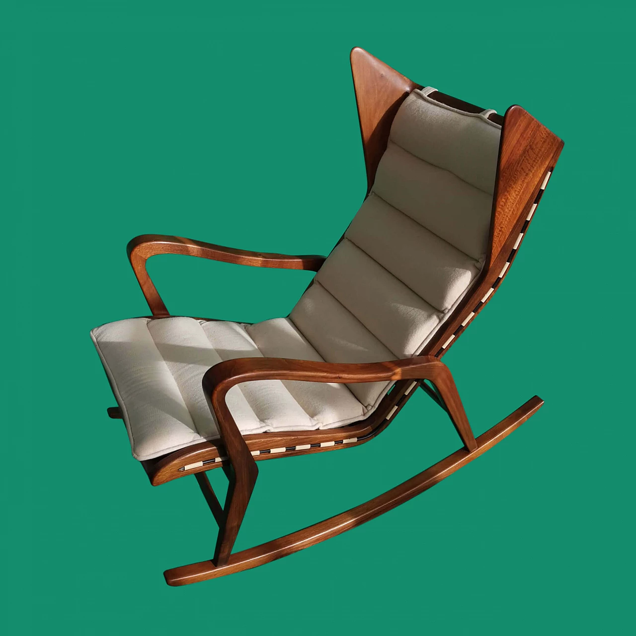 Rocking armchair 572 by Cassina, 1960s 1