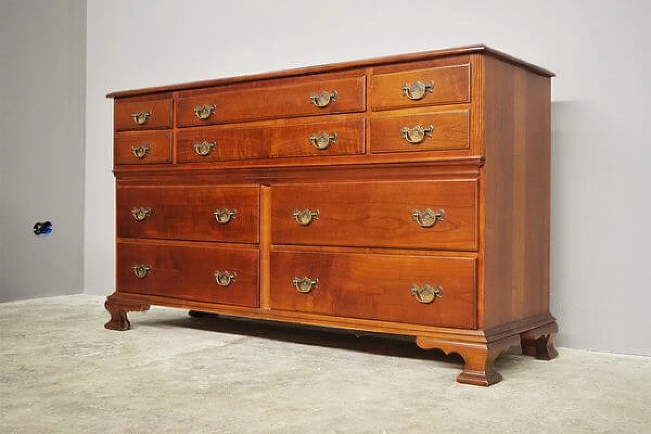 Italian wooden chest of drawers, 1970s 2