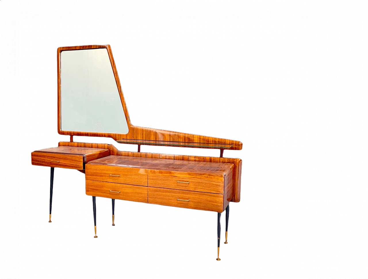 Comò con specchio di La Permanente Mobili Cantù, anni '50 7