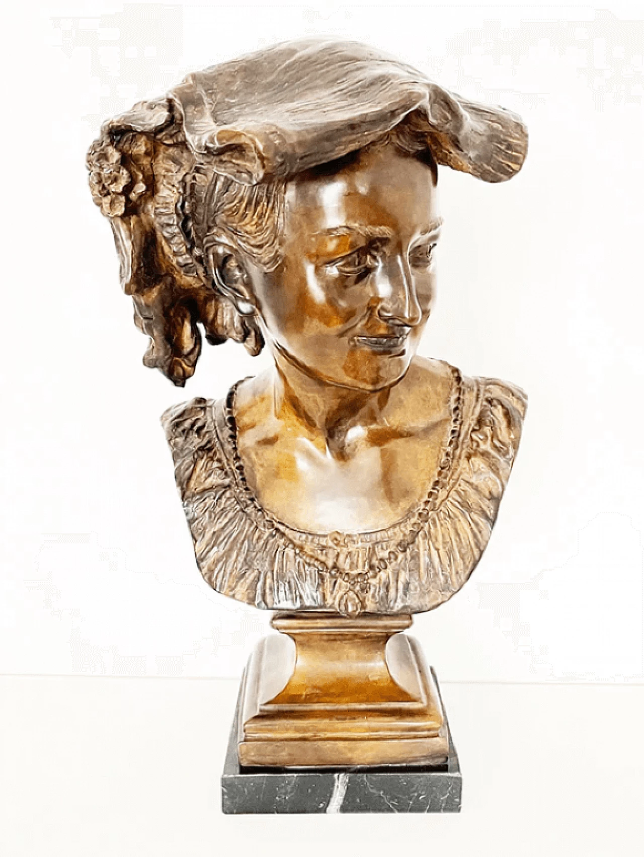Jean Baptiste Carpeaux, bronze sculpture, 19th century 1