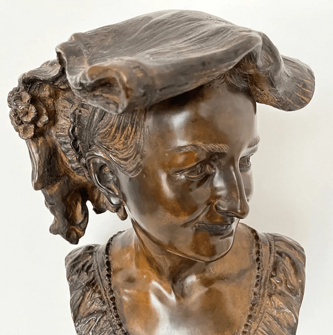 Jean Baptiste Carpeaux, bronze sculpture, 19th century 2
