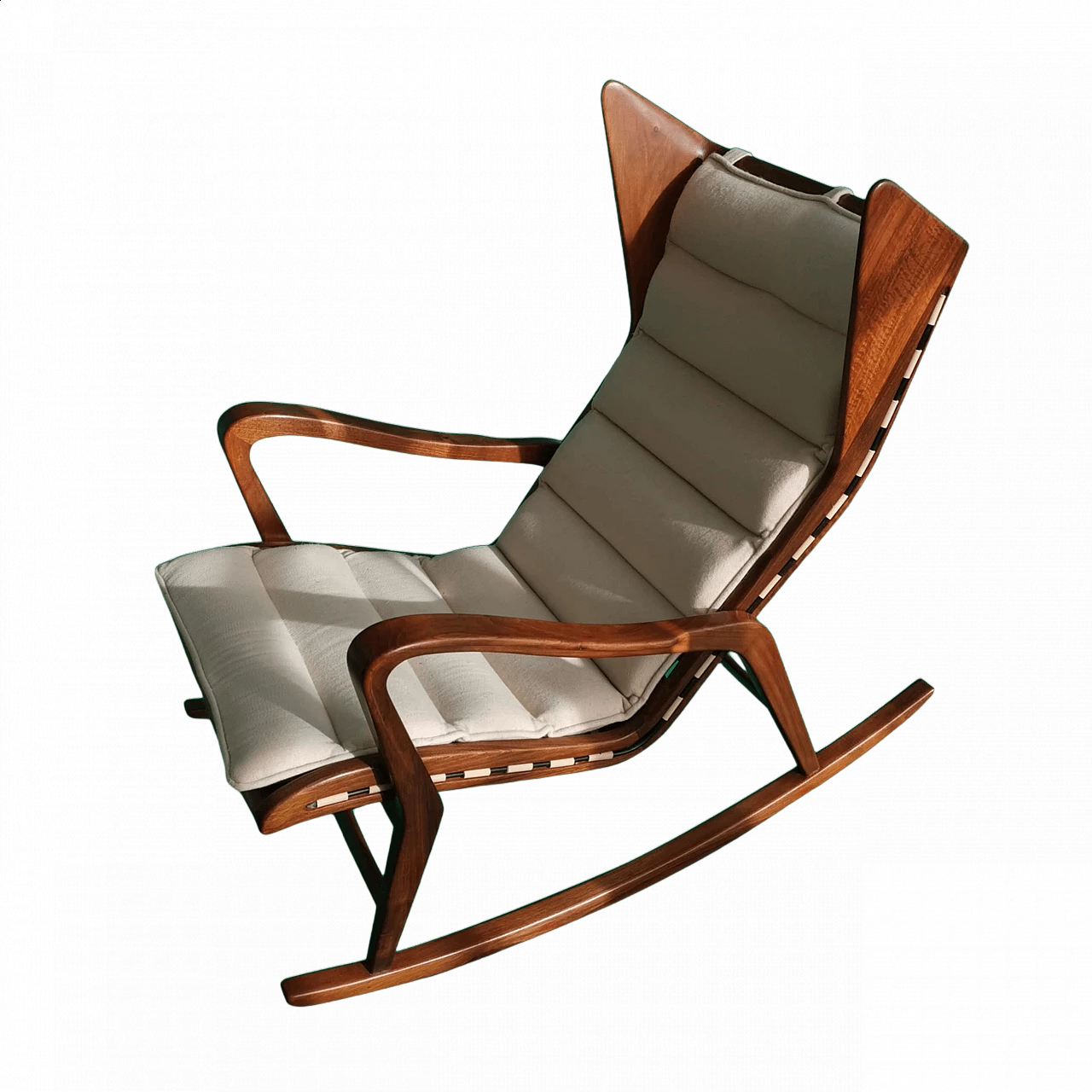 Rocking armchair 572 by Cassina, 1960s 13