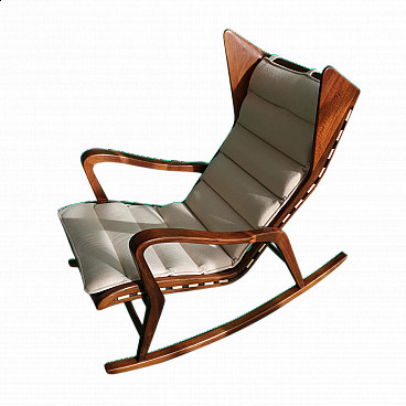 Rocking armchair 572 by Cassina, 1960s