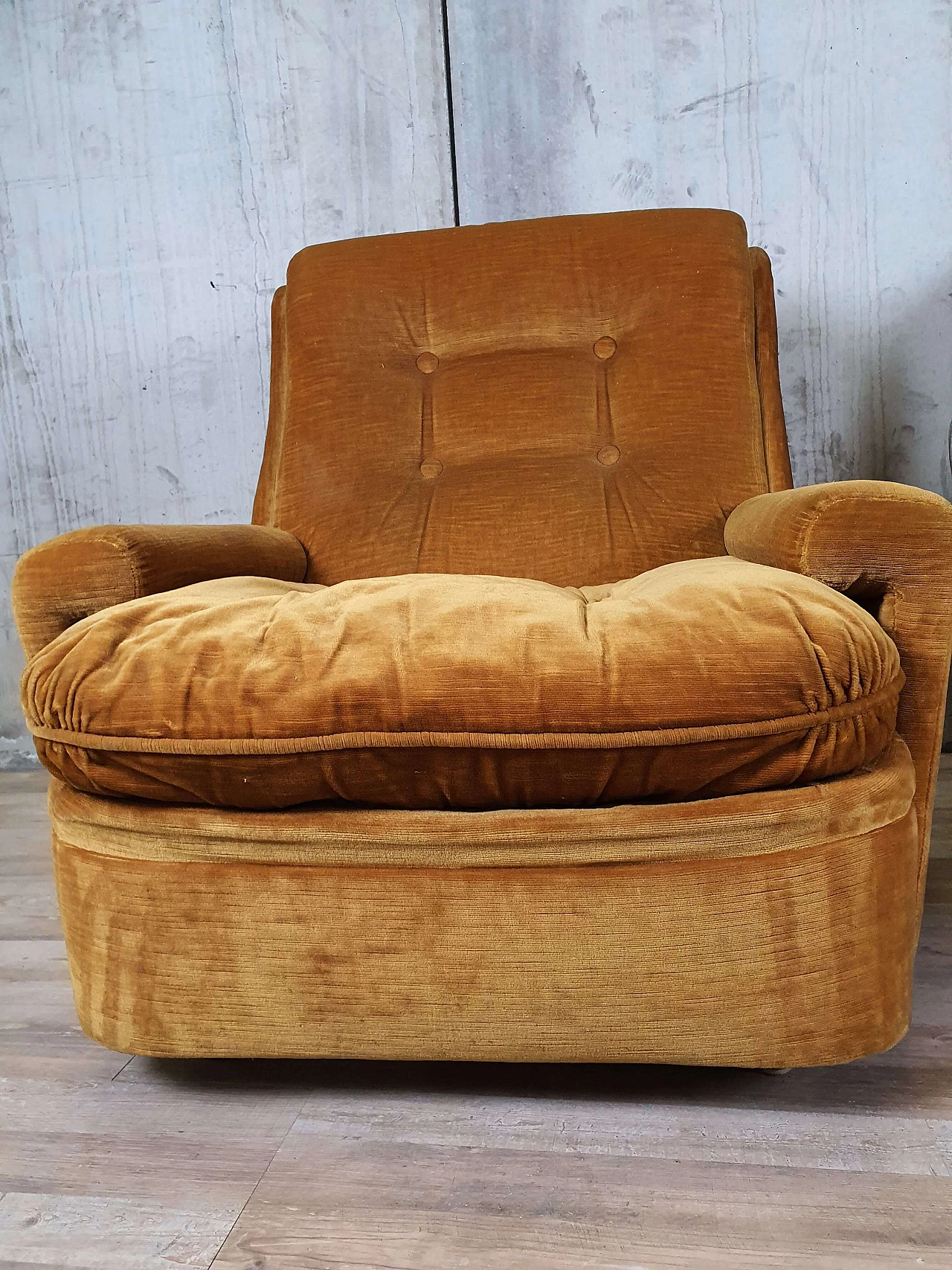 Pair of armchairs model P44 branded Astor, 1960s 8