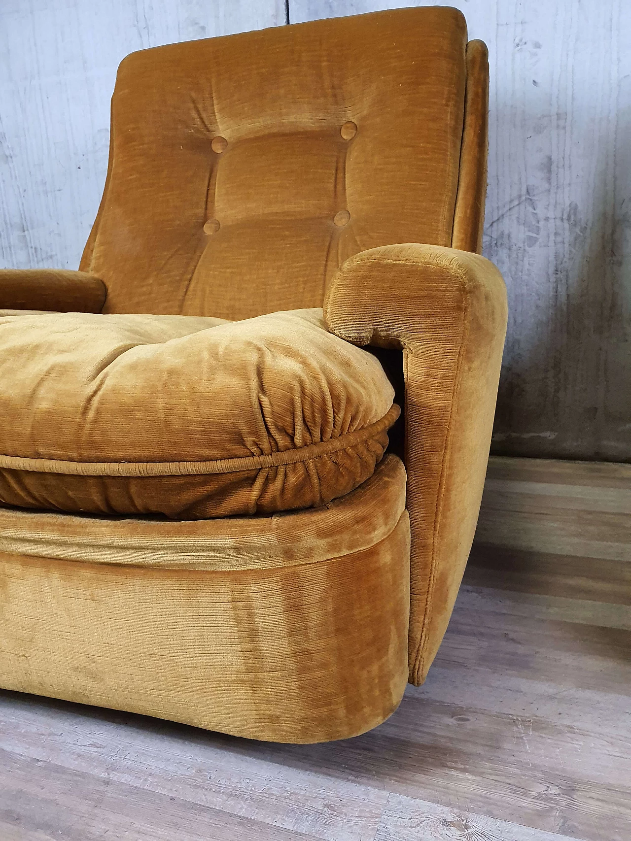 Pair of armchairs model P44 branded Astor, 1960s 9