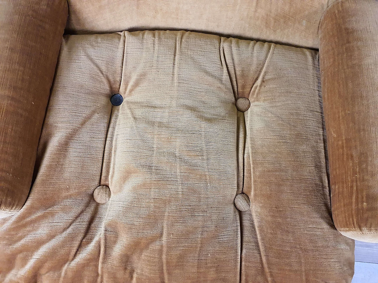 Pair of armchairs model P44 branded Astor, 1960s 14