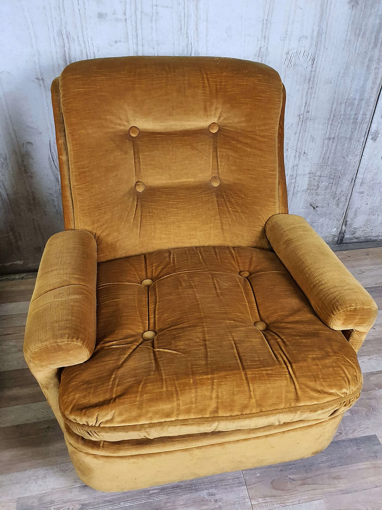 Pair of armchairs model P44 branded Astor, 1960s 18