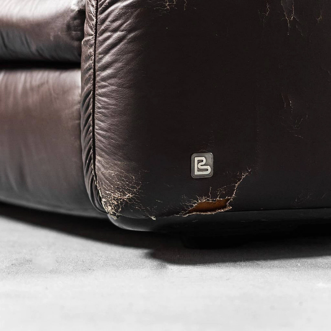 Coppia di poltrone Piumotto di Arrigo Arrigoni per Busnelli, anni '70 3