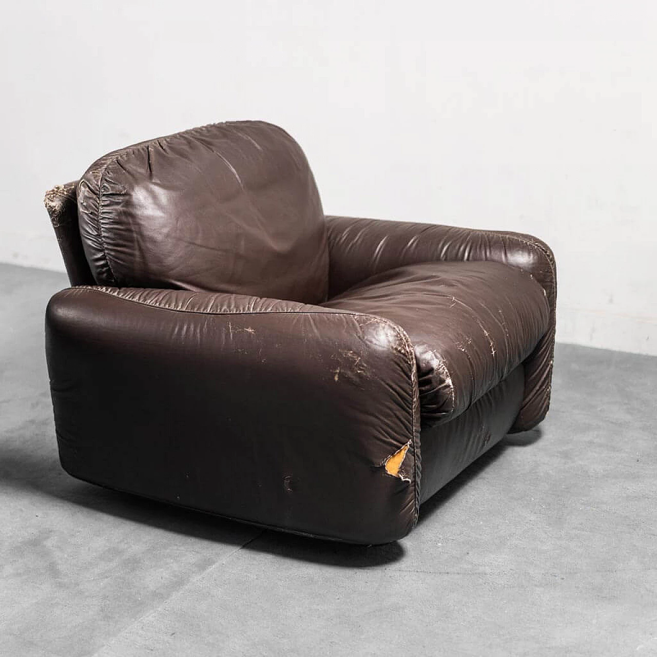 Coppia di poltrone Piumotto di Arrigo Arrigoni per Busnelli, anni '70 9