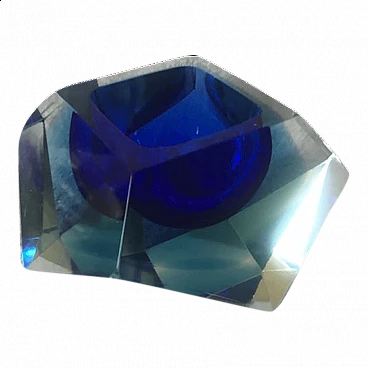 Posacenere in vetro di Murano di Flavio Poli, anni '50