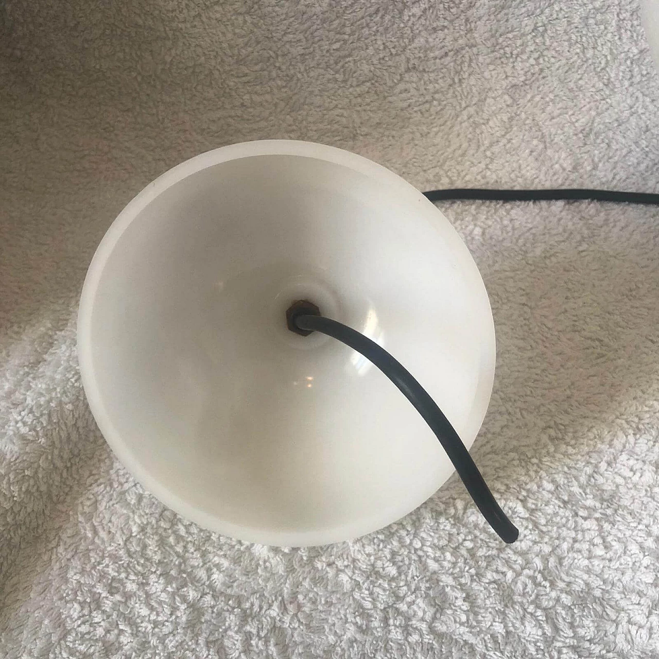 Lampada a sospensione Bud 3029 in alluminio e lucite di Luigi Massoni per Harvey Guzzini, anni '70 3