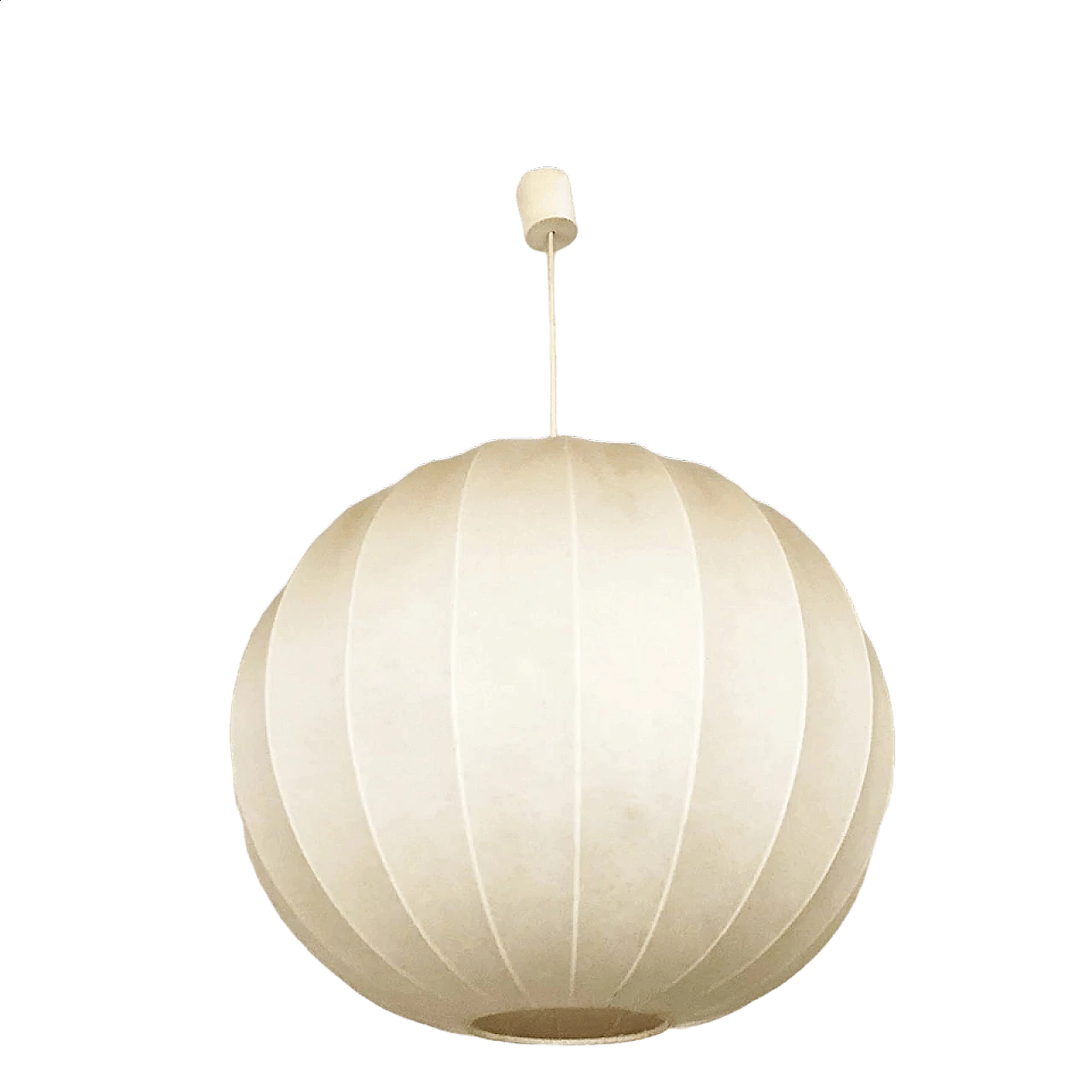 Lampadario sferico in cocoon, anni '60 4