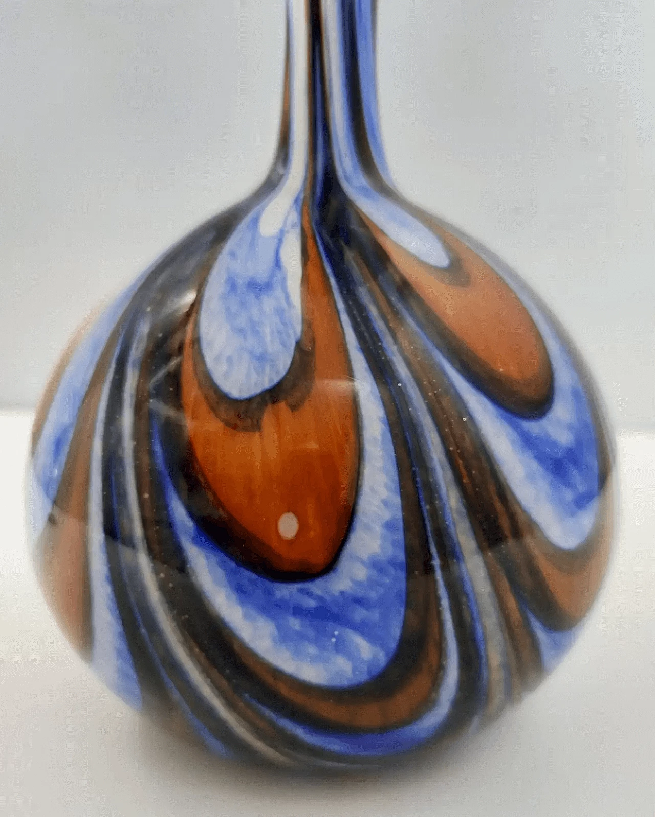 Vaso in vetro di Murano di Opaline Firenze, anni '70 7