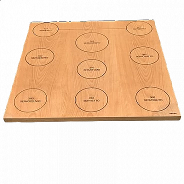 Servi series display table by Zanotta, 1990s