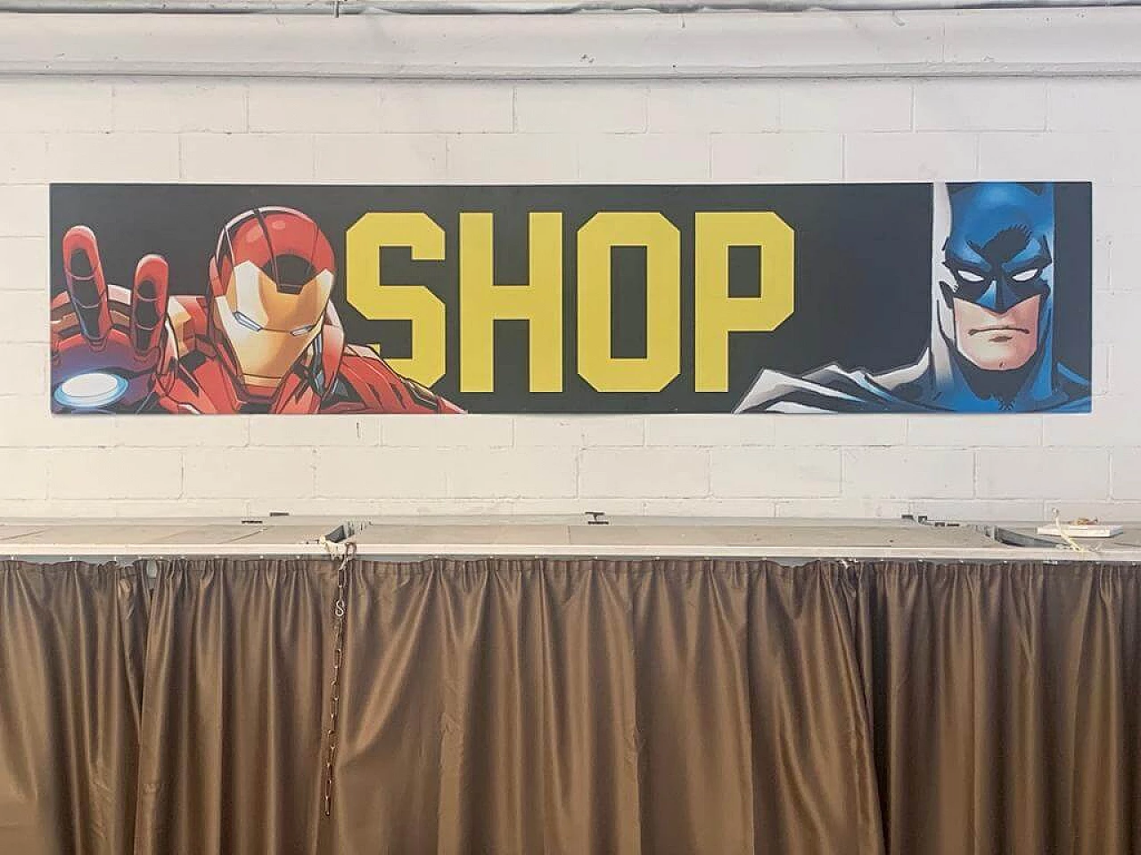 Aluminum Super Heroes Panel, 1970s 2