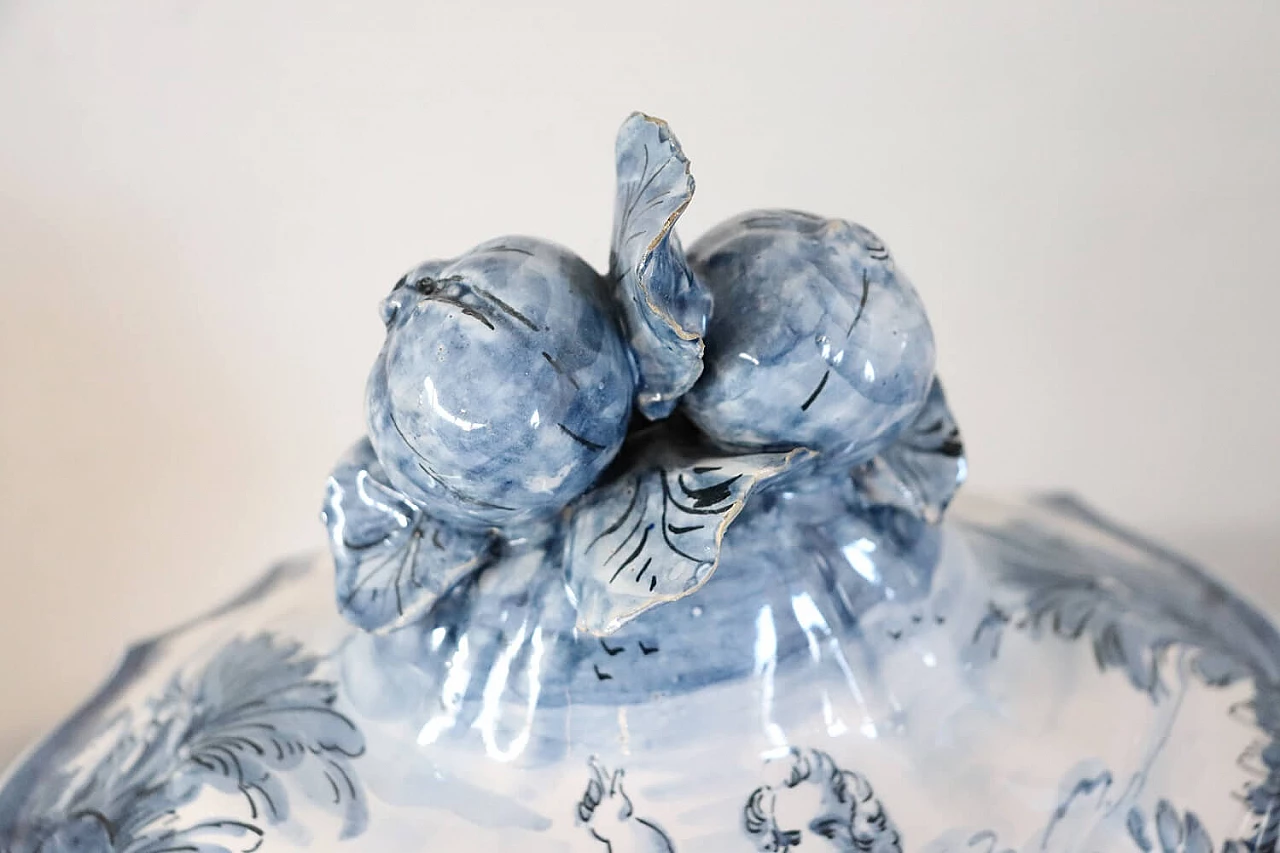 Vaso in ceramica artistica marchio Alba Docilia, anni '30 10