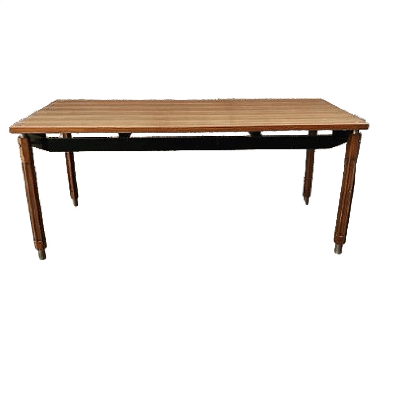 Table with solid wood structure, 1960s 7