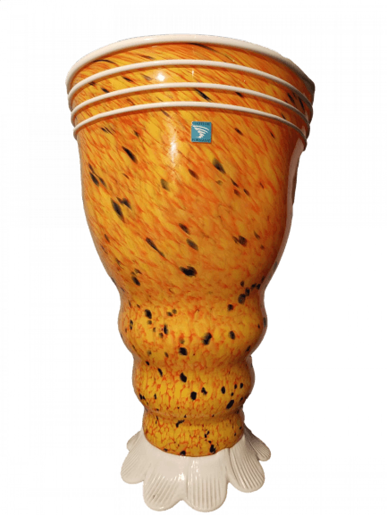 Lampada Goti de Fornasa in vetro di Murano di Barovier e Toso, anni '80 1