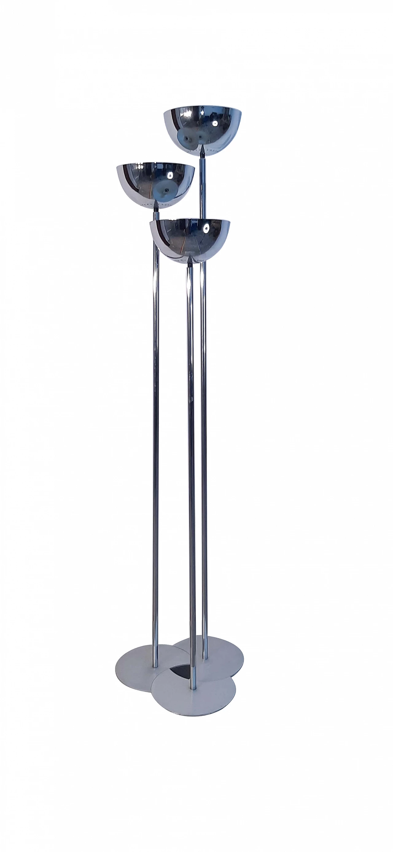 Lamperti floor lamp in chrome, 1970s 8
