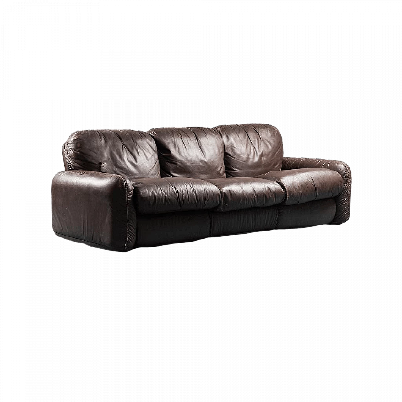 Divano Piumotto a 3 posti di Arrigo Arrigoni per Busnelli, anni ’70 13