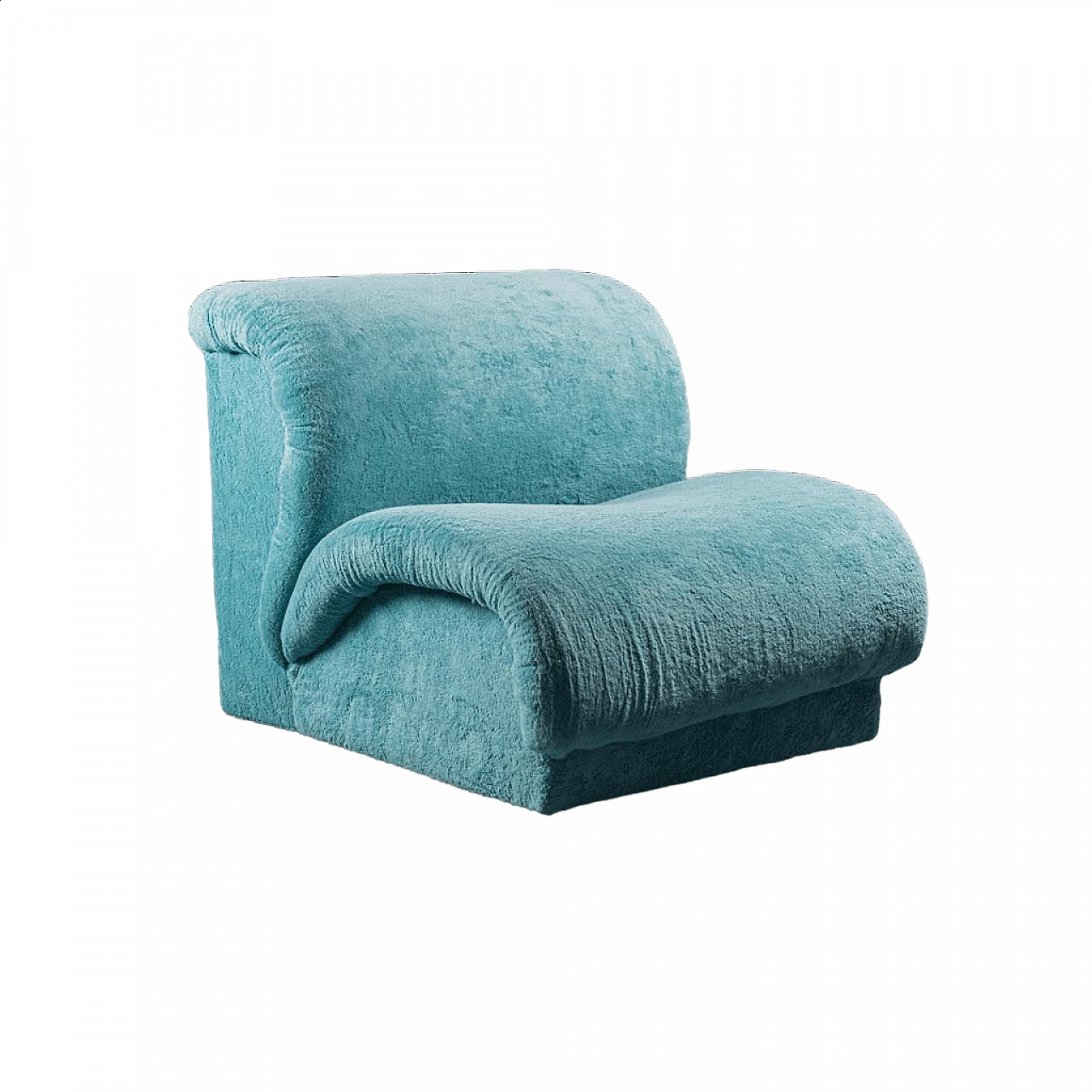 Doimo Saint Florent sponge armchair by Alessandro BIni, 1970s 9