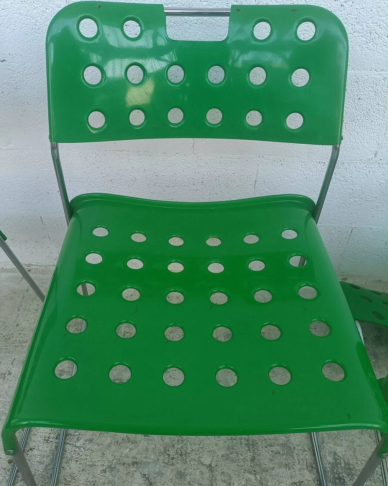 4 Chairs Omkstak by Rodney Kinsman for Bieffeplast, 1970s 9