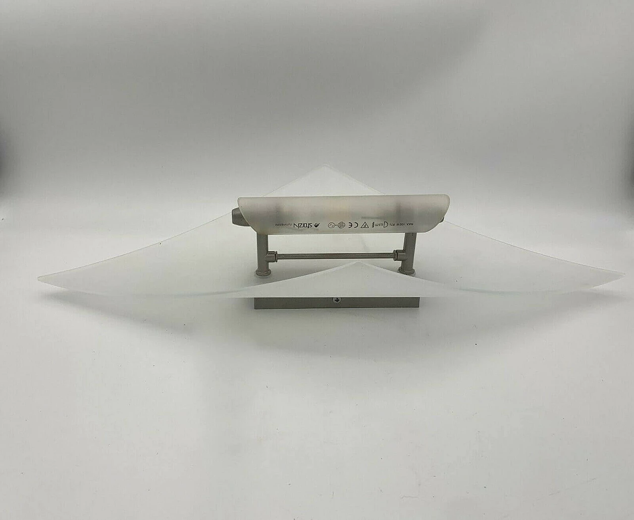 Coppia di applique in ferro di Sforzin, anni 2000 5