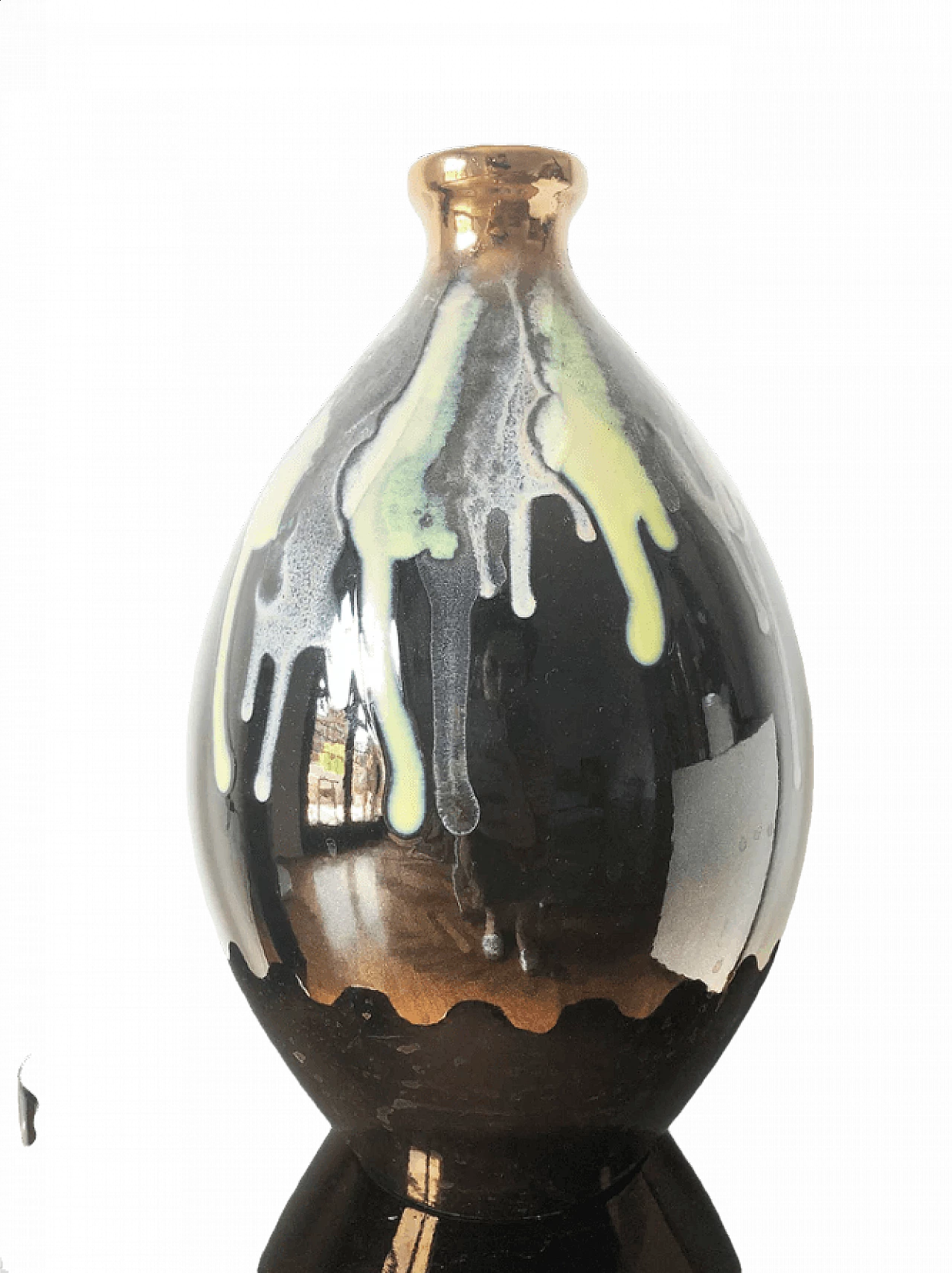 Vaso in ceramica di Beppe del Melo per Ceramiche d'Arte, anni '70 5