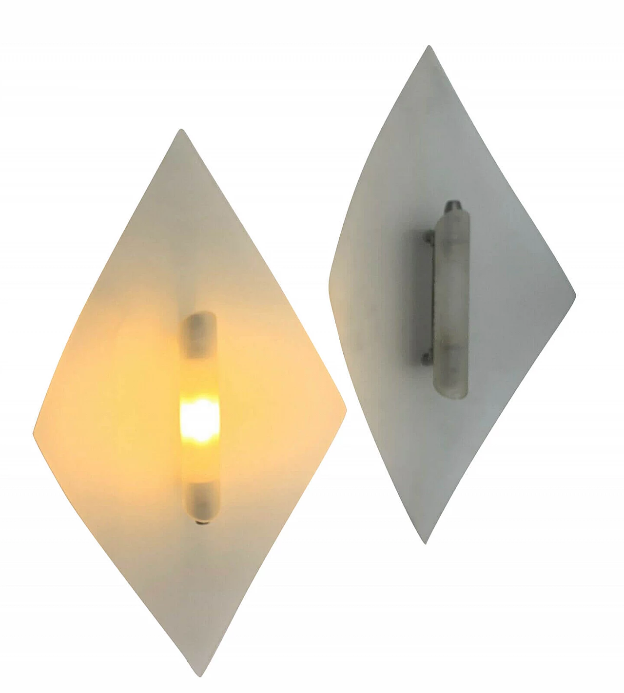 Coppia di applique in ferro di Sforzin, anni 2000 8