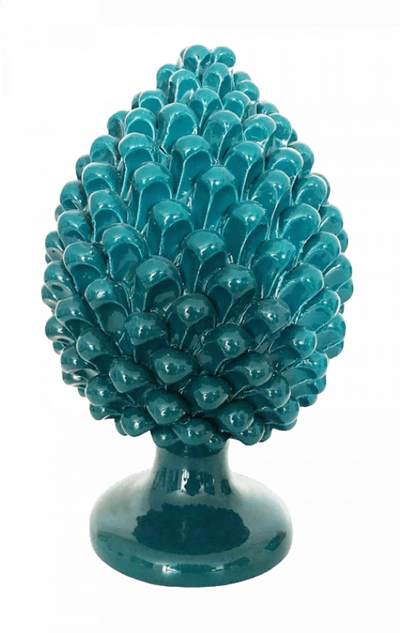 Caltagirone ceramic octanium decorative pinecone 5