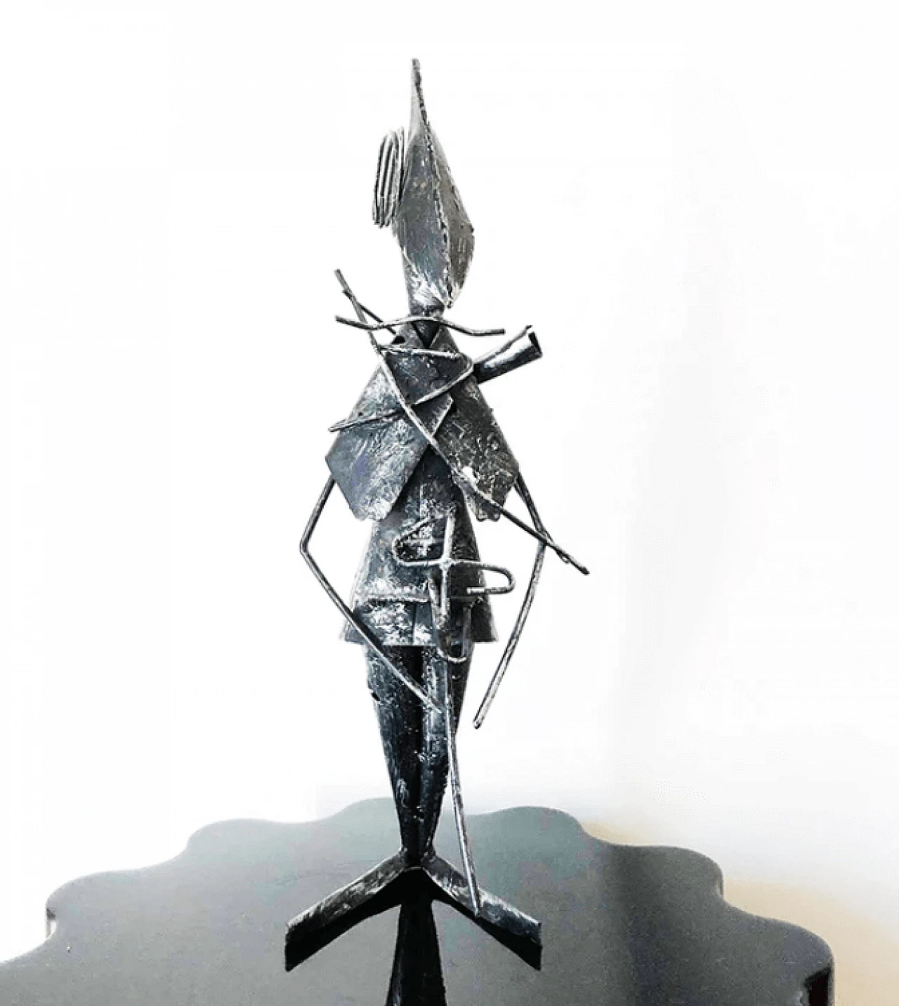 Iron sculpture by Giovanni Grittani, 1980s 1