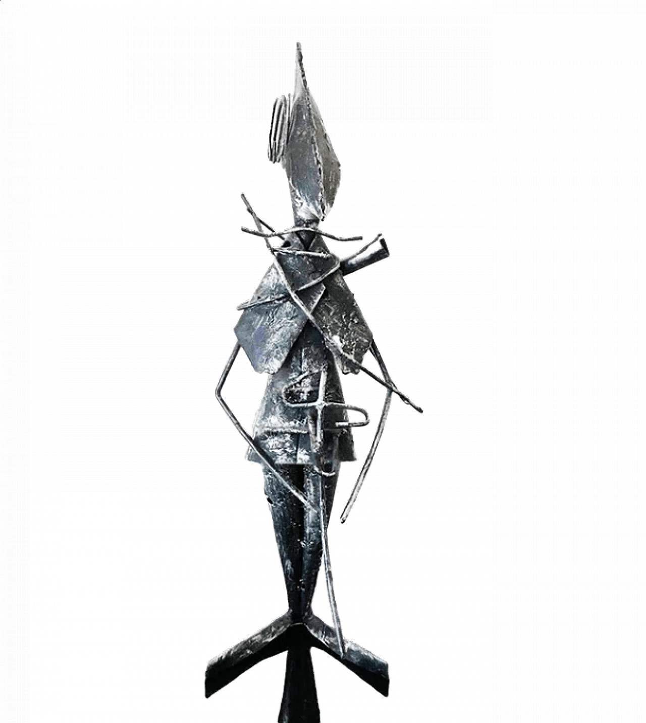 Iron sculpture by Giovanni Grittani, 1980s 4