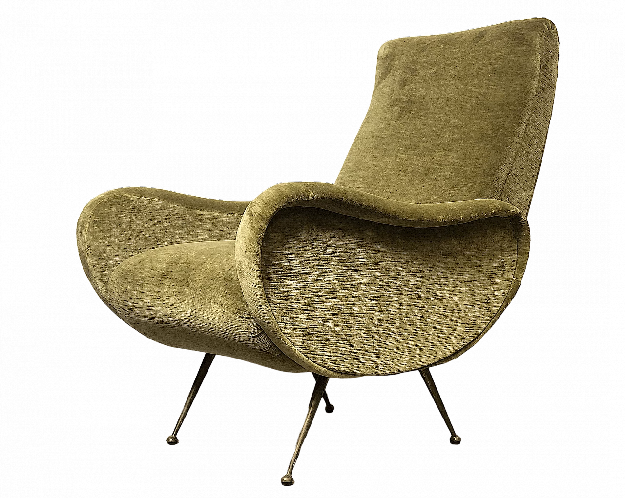 Lady armchair attributed to Marco Zanuso for Aflex, 1950s 13