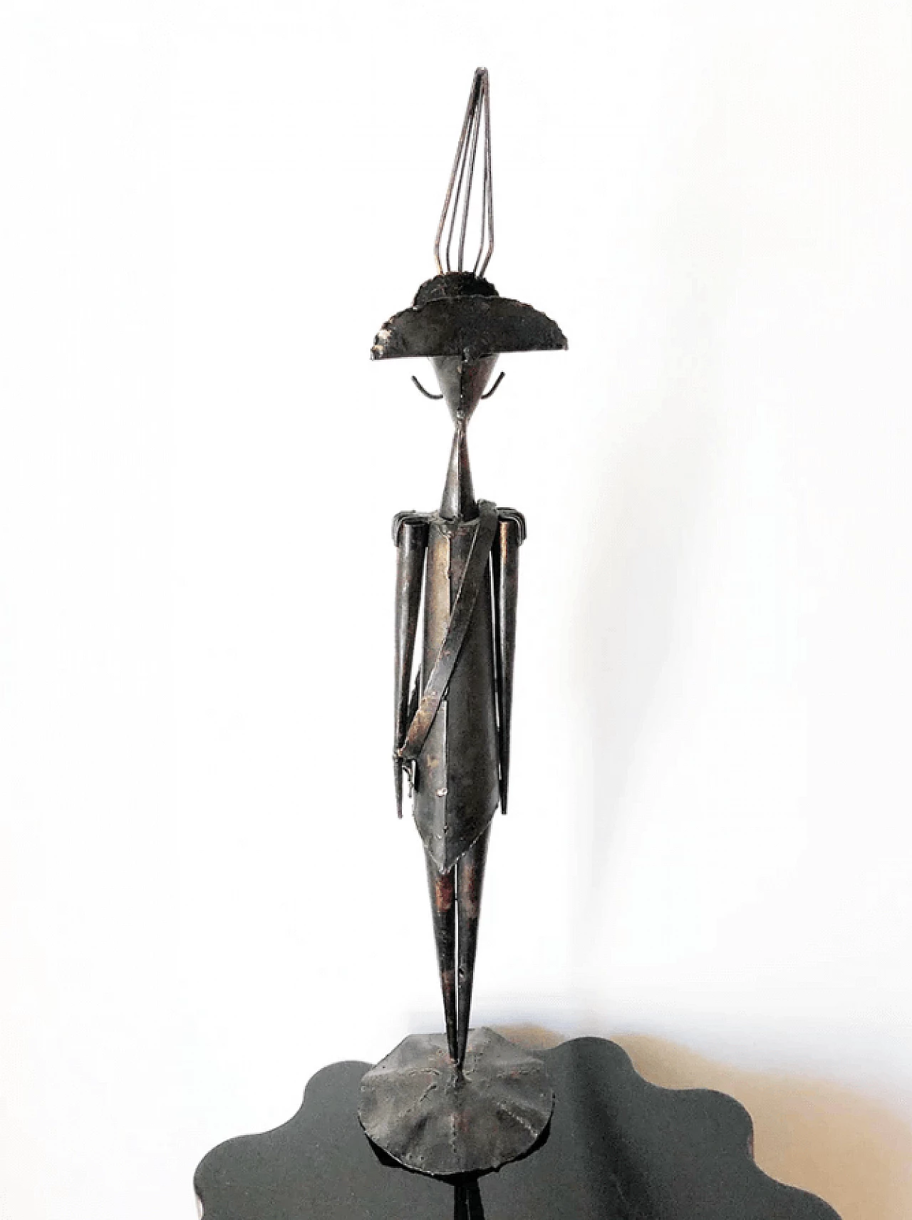Wrought iron sculpture by Giovanni Grittani, 1980s 1