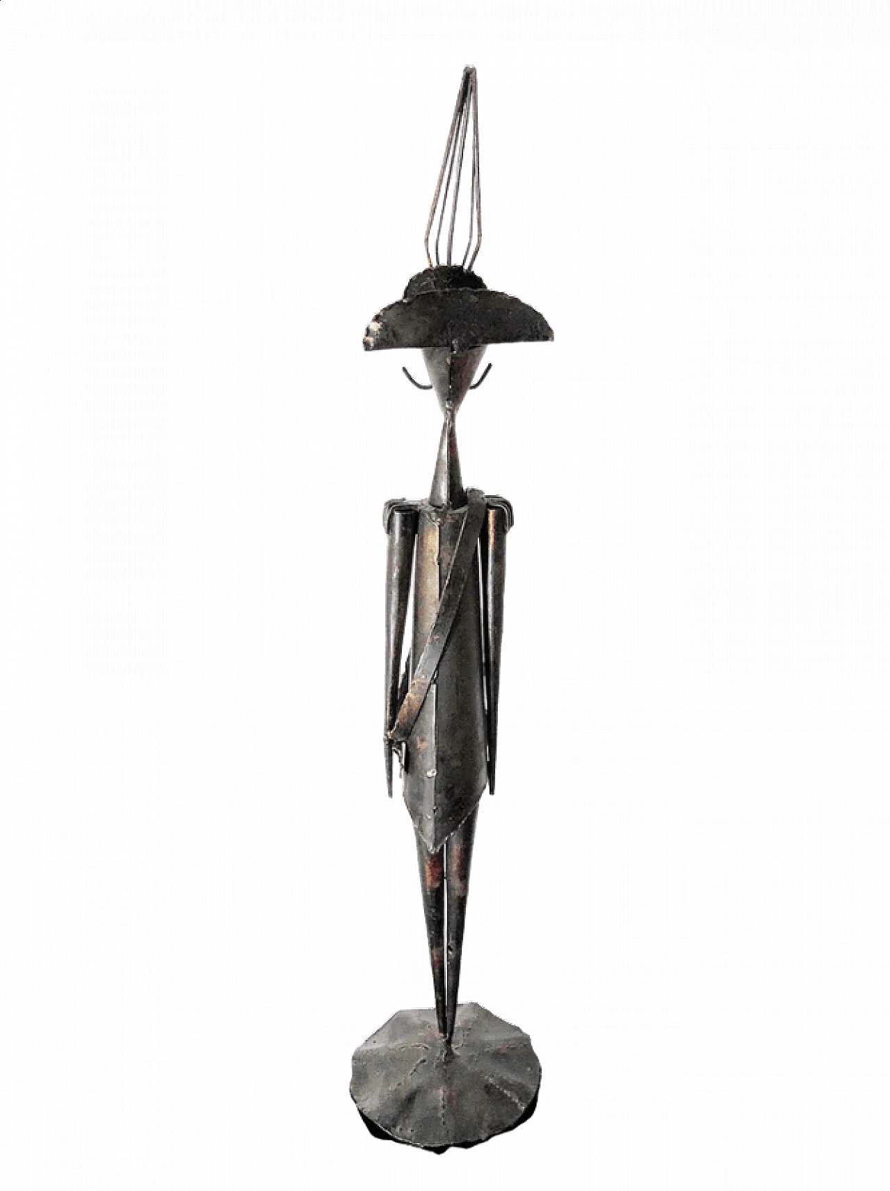 Wrought iron sculpture by Giovanni Grittani, 1980s 5