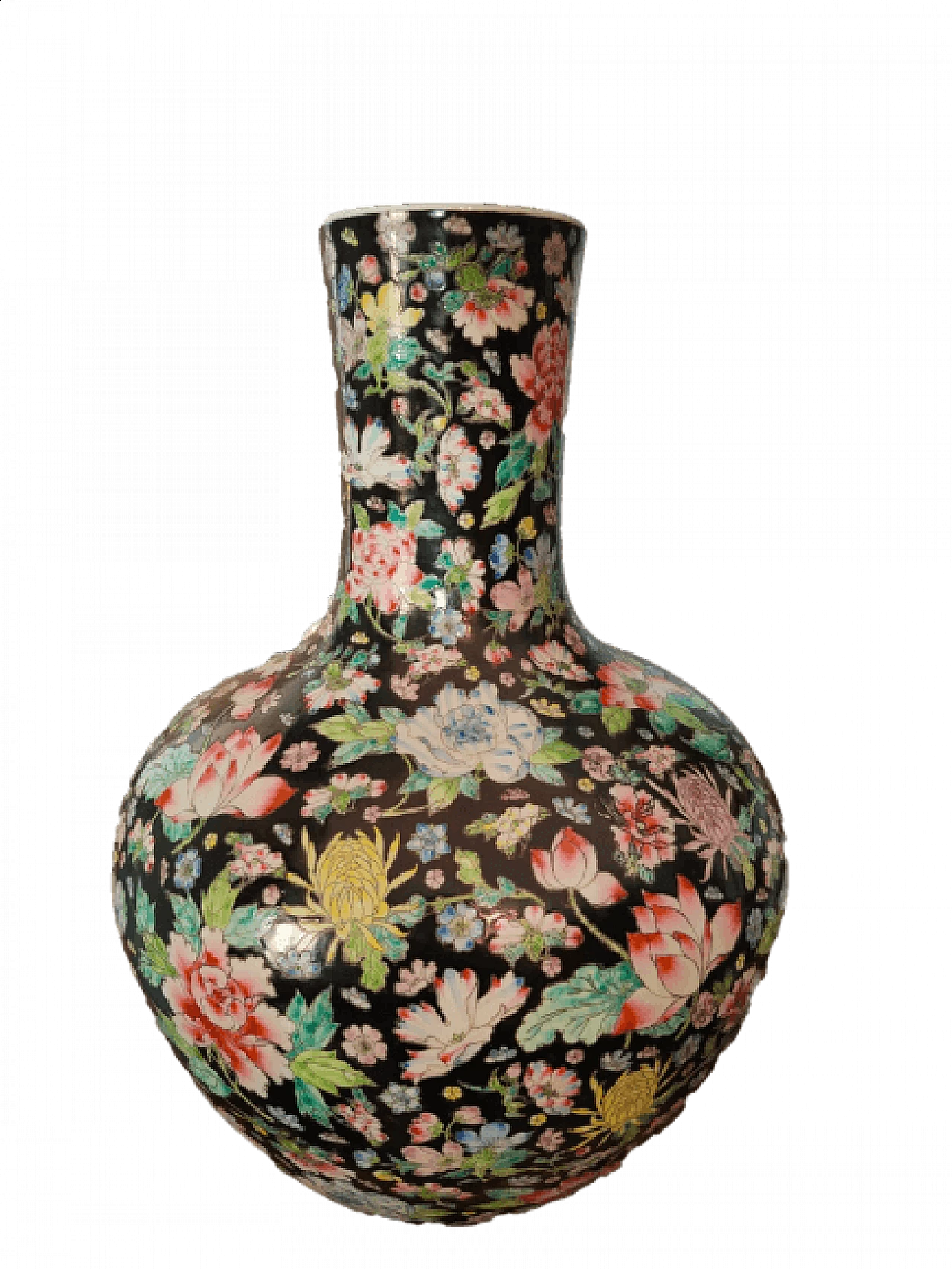 Vaso in porcellana cinese millefiori, '900 13
