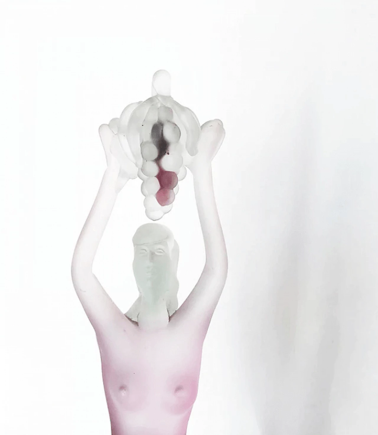 Female nude in Murano glass, 1960s 1
