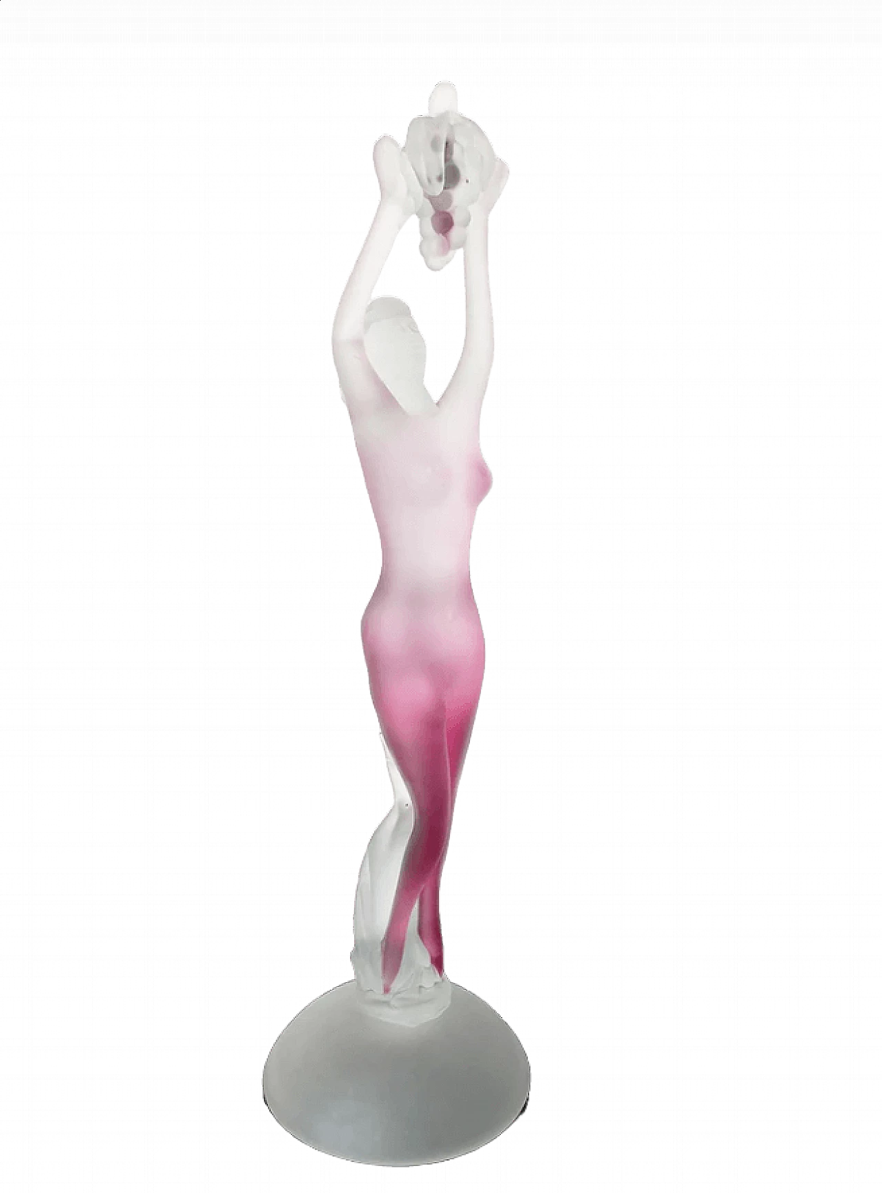 Female nude in Murano glass, 1960s 6