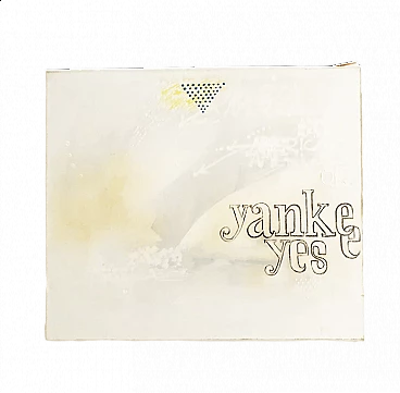 Yankee Yes, single work in mixed media on canvas, 1970s