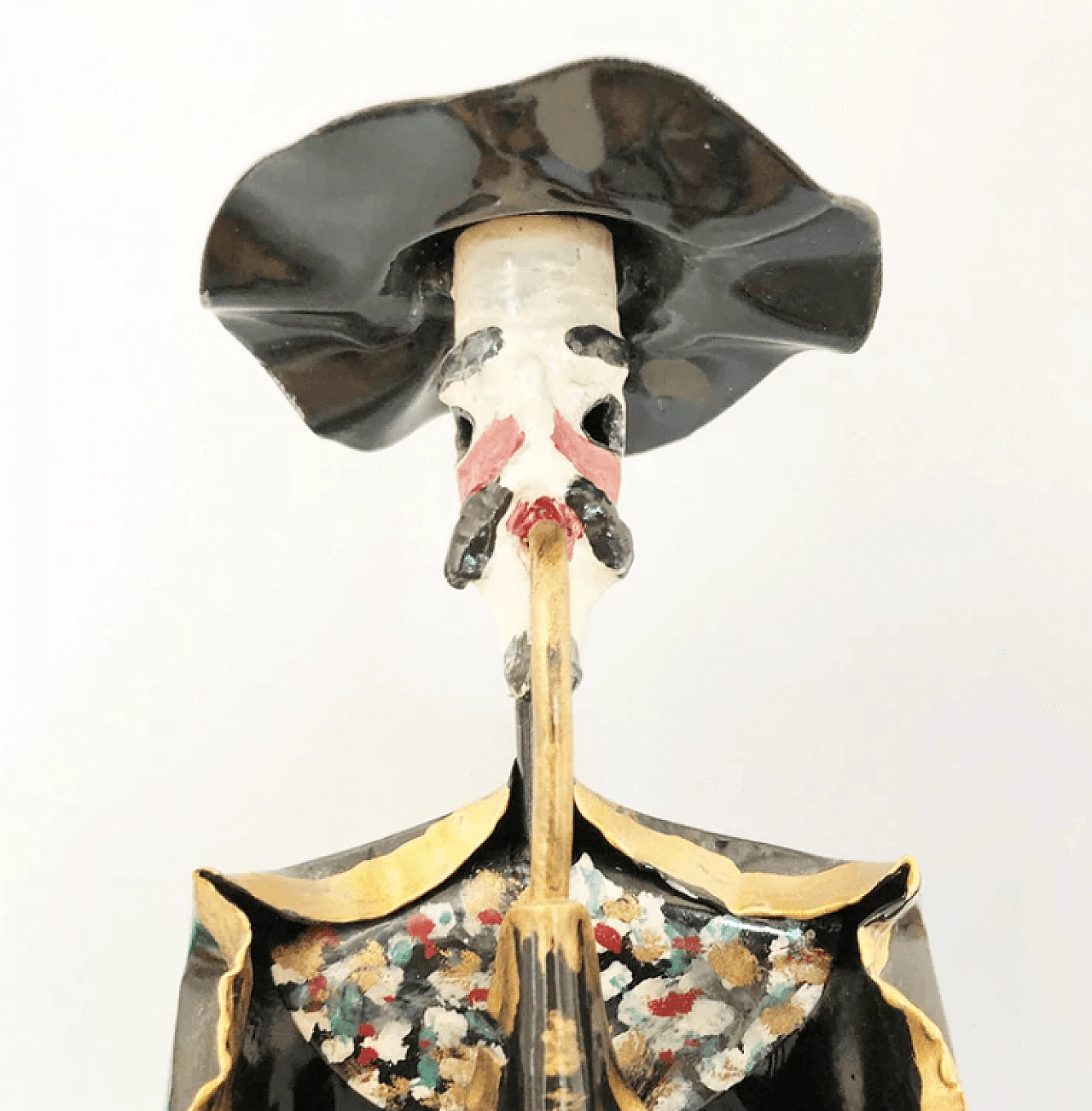 Don Quixote by Giovanni Grittani, iron sculpture, 1980s 1