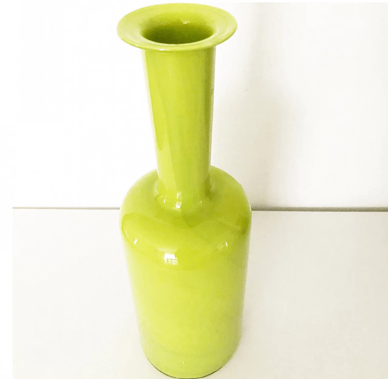 Kastrup Holmegaard glass vase, 1960s 2