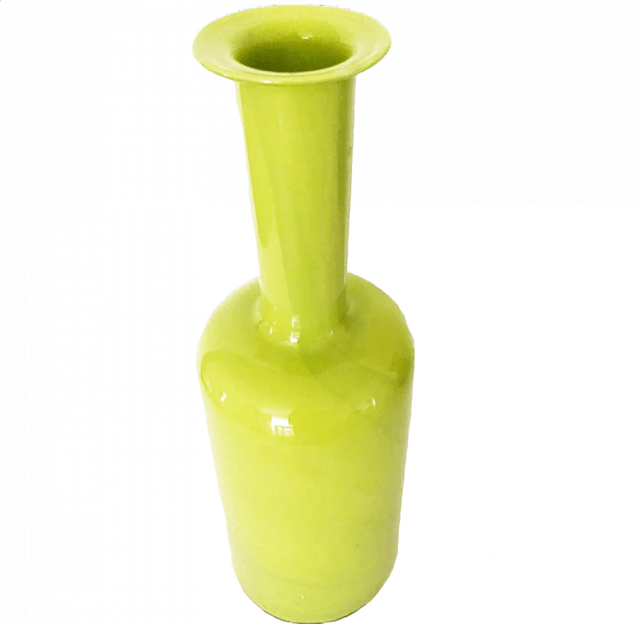 Kastrup Holmegaard glass vase, 1960s 5