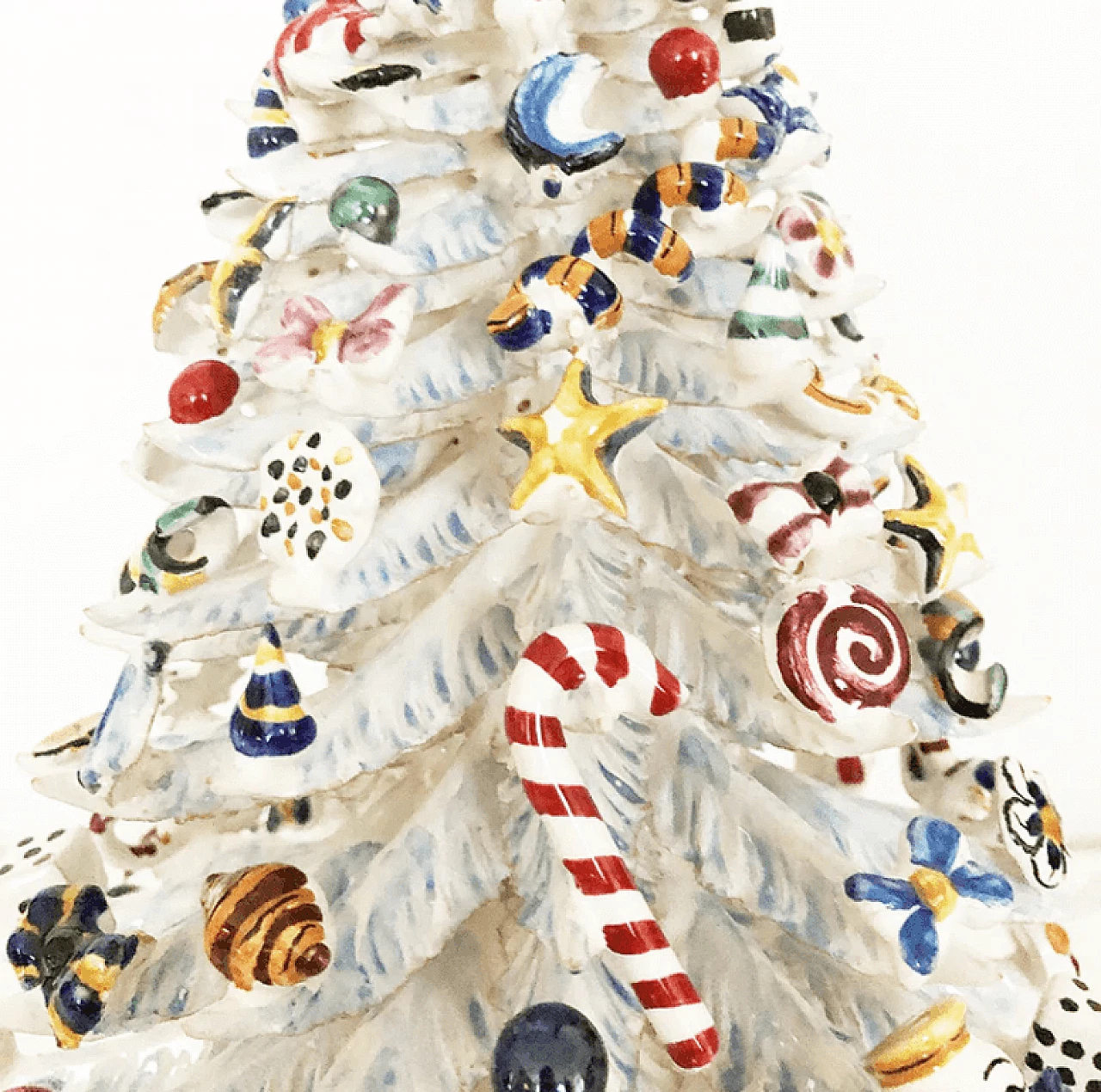 Caltagirone ceramic Christmas tree, 2000s 2