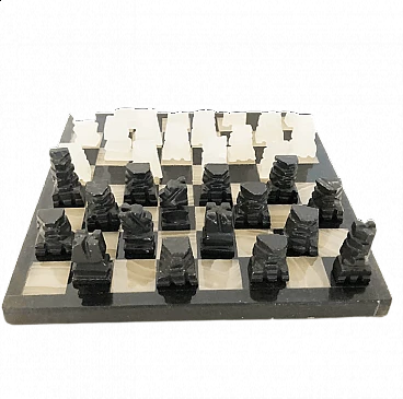 Alabaster chessboard, 1950s